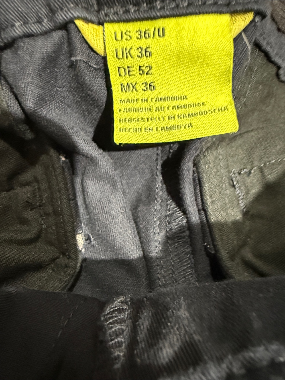 First Tactical Men's Uniform Pants Navy 36x32 - Picture 4 of 4